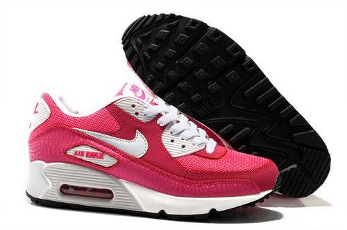 Nike Air Max 90 Womenss Shoes New Special Peach Red Pink White Wholesale